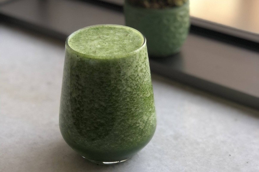 Apple, Cucumber and Mint Smoothie