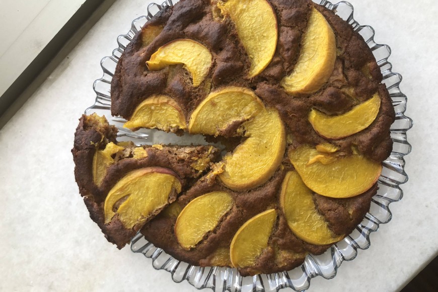 Peach Fit Cake