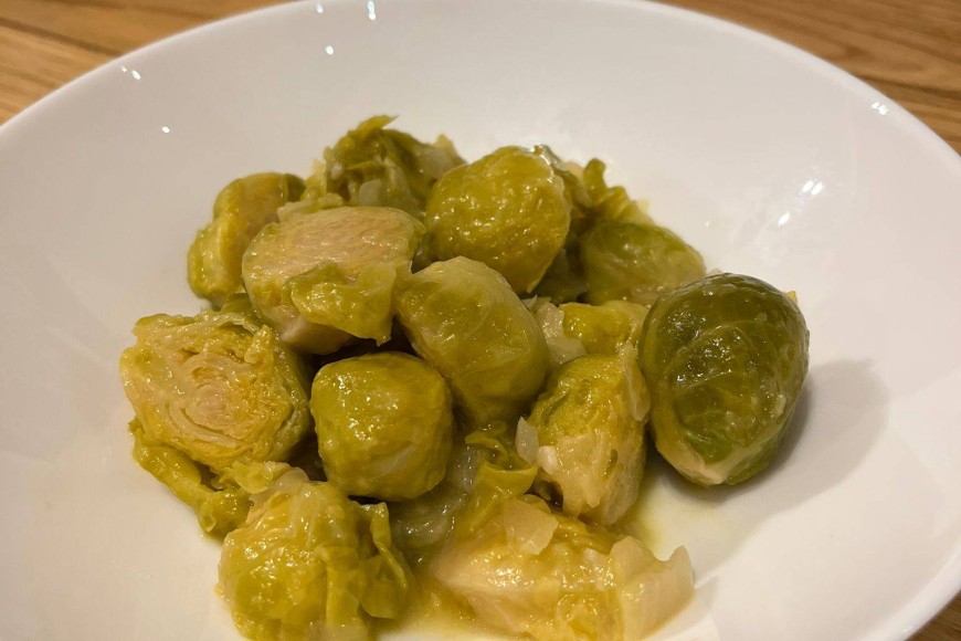 Brussels Sprouts with Orange
