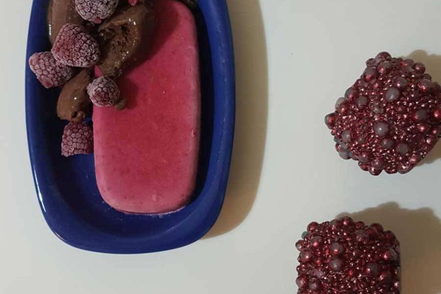 Tangy Raspberry Ice Cream