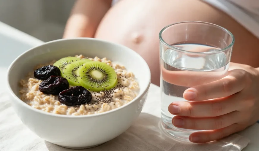 What Helps Constipation in Pregnancy? Fibre, Fluids and Movement