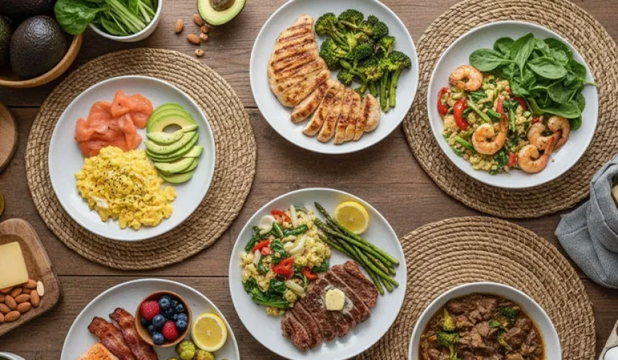 Ketojenik Diyet Örnek Menü: 7 Günlük Keto Beslenme Planı