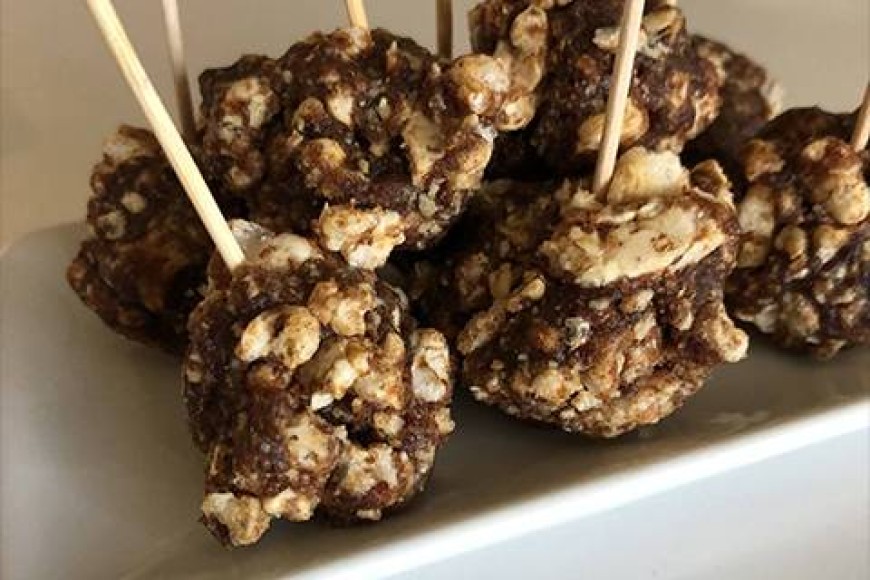 Crispy Rice Cake Balls