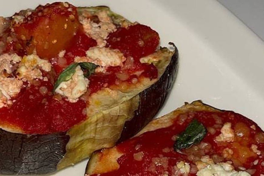 Aubergine Pizza