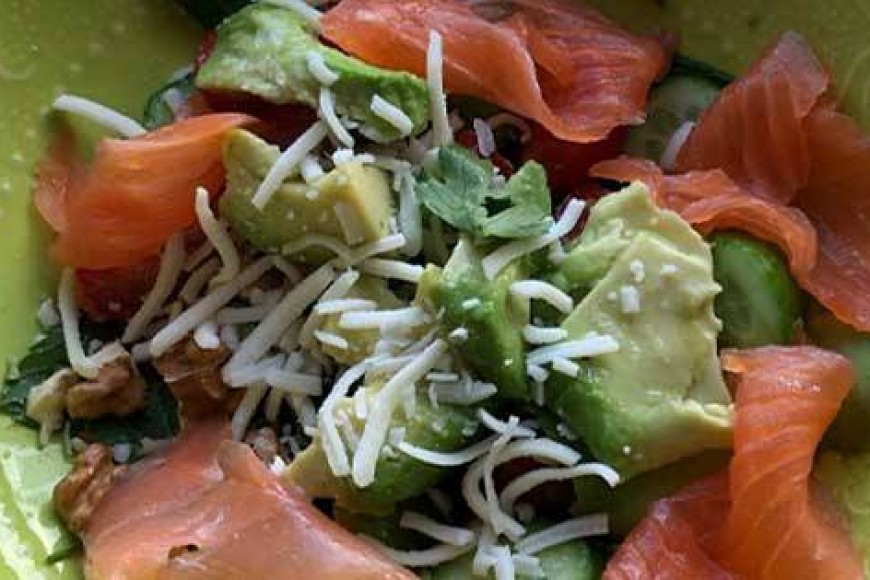 Smoked Salmon Salad