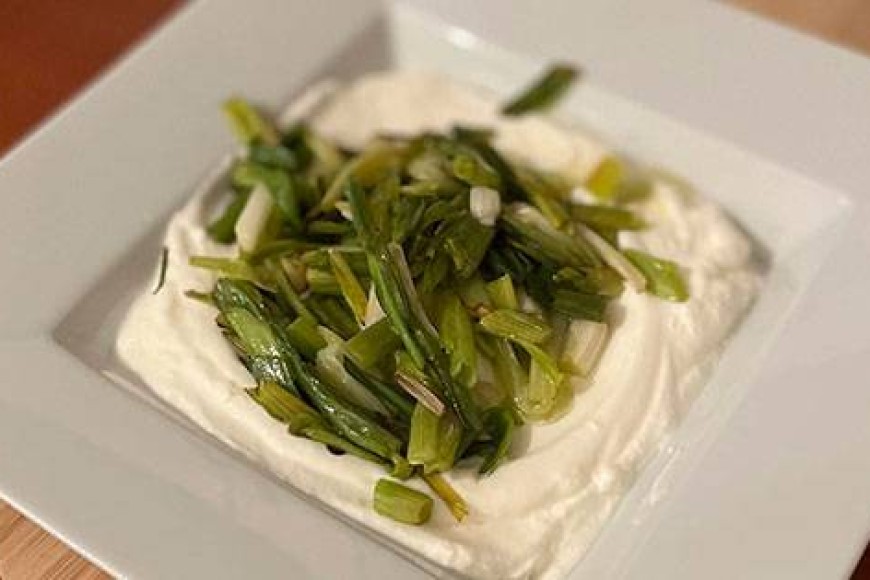 Spring Onion Meze