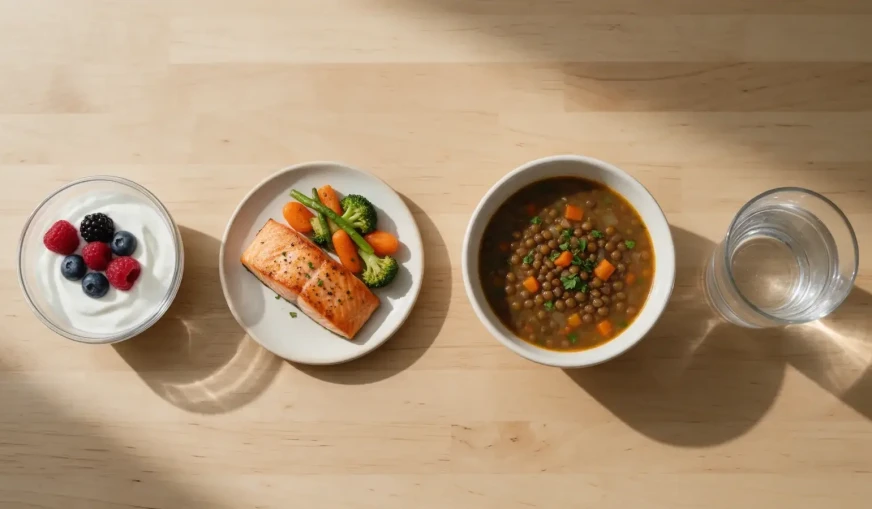 Sample Daily Menus for People Using Weight-Loss Injections